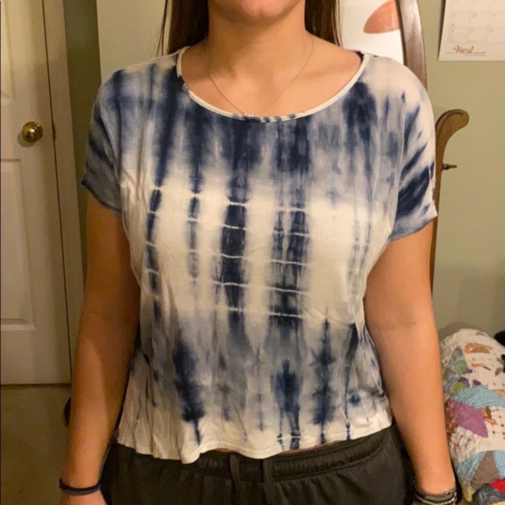 Forever 21 tie dye blouse